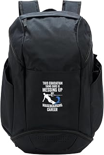 Wakeboarding Funny Wakeboard Wakeboarder Sport Backpack