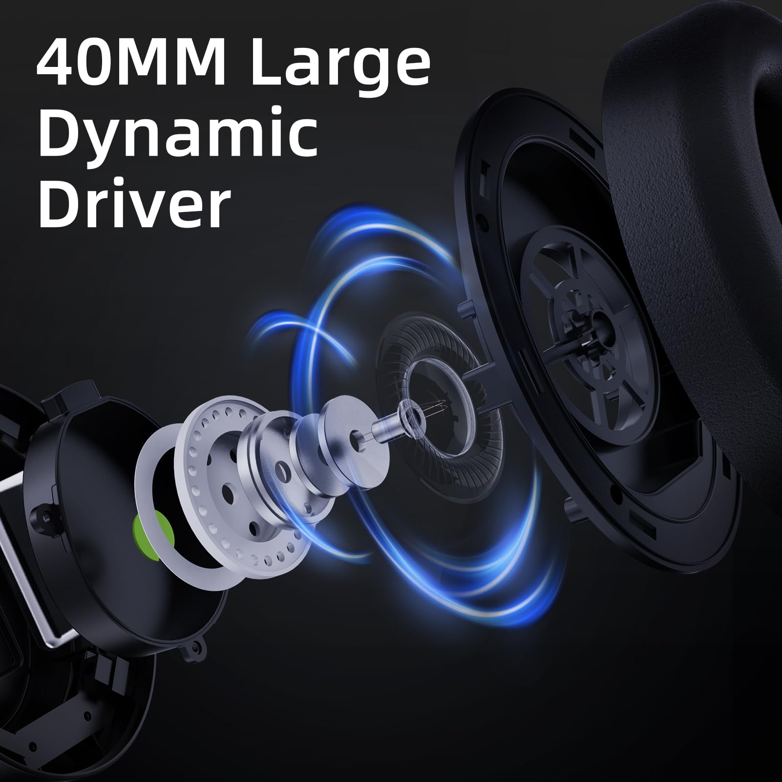SoundMAGIC P60BT GM Performance Wireless Gaming Headset - Surround Sound 2.4GHz USB/Bluetooth Headphones 50 Hours Lasting Lower Latency Compatibility for PC Mobile PS4 PS5 Xbox Consoles | 2,4G & Bluetooth Dual-Modus, ausgewogener Klang, niedrige Latenz, a