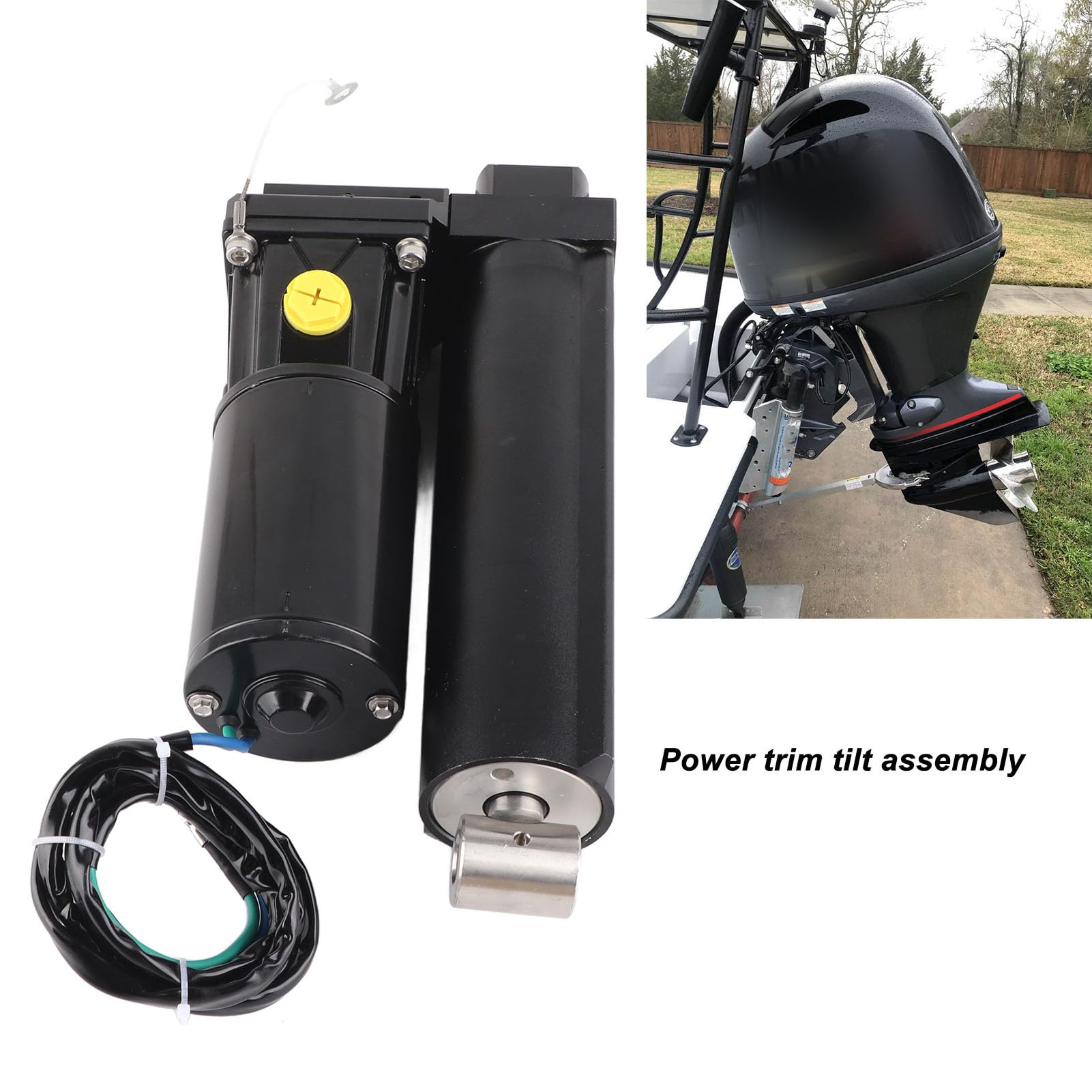 Gruppo Inclinazione Power Trim 855654T09 Accessorio per Barca Potente Ed Efficiente per Fuoribordo Mariner 30-60