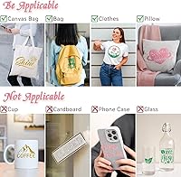 Vista 5 de Vinilo de transferencia de calor con purpurina plateada HTV, paquete de 14 vinilos termoadhesivos de 12 x 10 pulgadas para Cricut, decoraciones