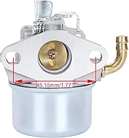 Vista 2 de Pro Chaser Carburador 215369 798654 compatible con Briggs Stratton 214706 696065 696065 697422 215434 214706T 792970 12211 Motor Intek 190 Serie 850