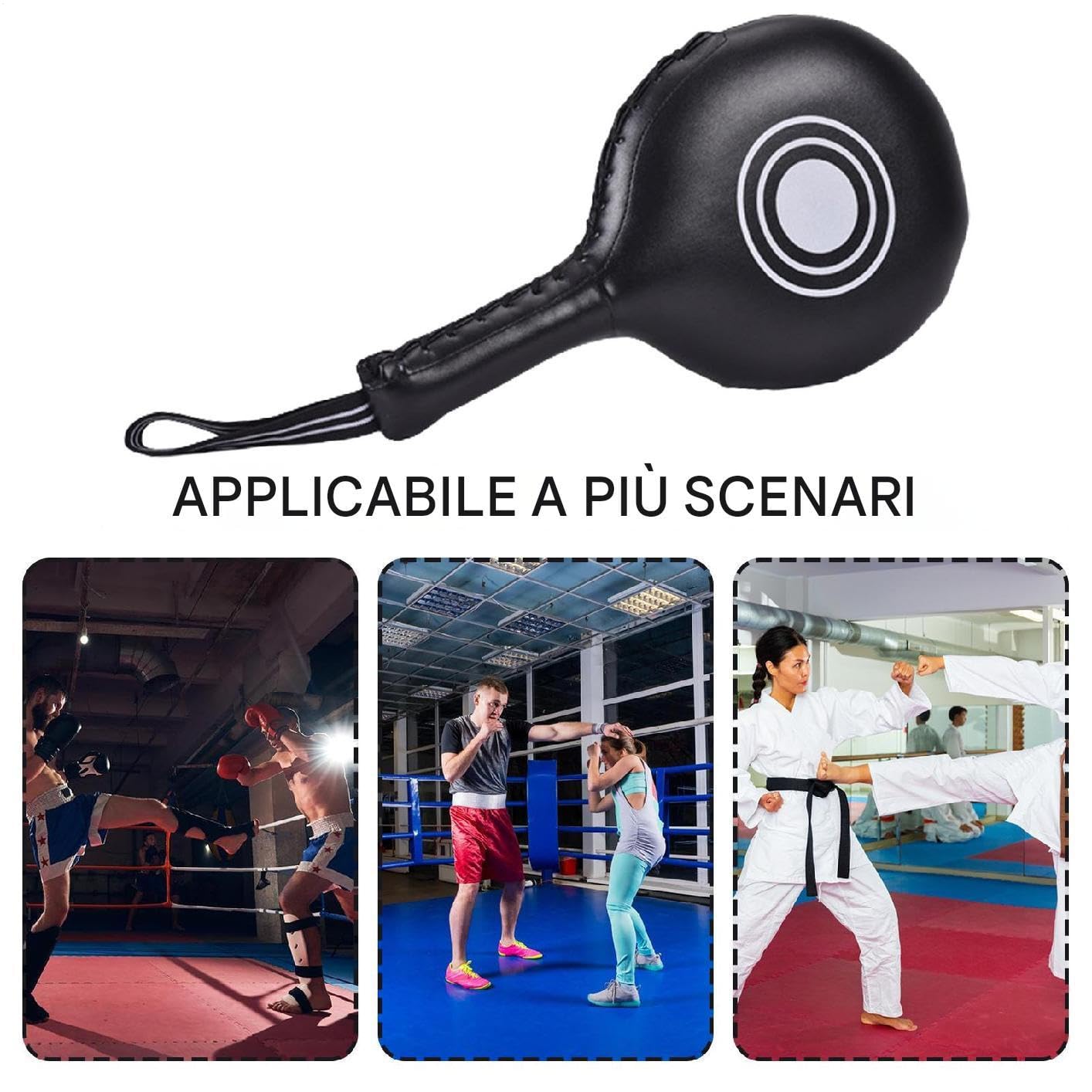Pad Di Allenamento Per Boxe Di Arti Marziali - Kickboxing Che Colpiscono Pad Bersaglio | Paddles Da Boxe Che Colpiscono Pad Di Taekwondoss, Palette Di Boxe Per Principianti Per Boxe, Karate, Allenamen