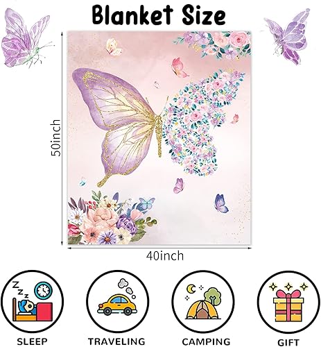 Miniatura 2 de Just A Girl Who Loves Sloths, manta de regalo para niñas, suave y linda manta de franela de felpa de perezoso para dormitorio de niños, 40 x 50