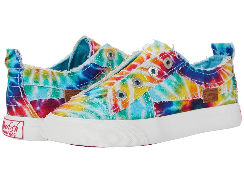 Blowfish Malibu Kids Play-T (Toddler/Little Kid) (Rainbow Tie-Dye) Girl's Shoes INTERNATIONAL SHIPPING