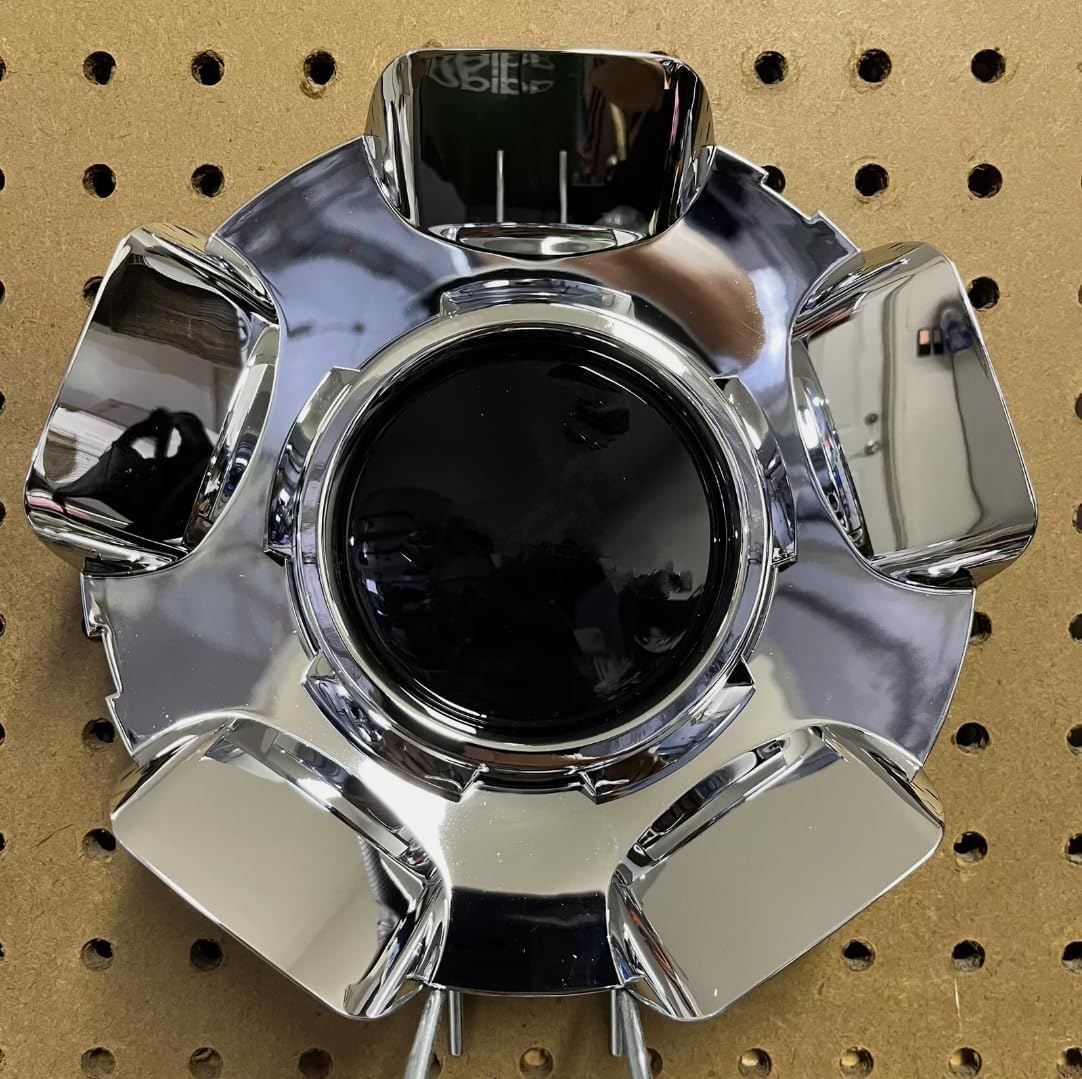 4pcs OEM for 09-11 Tahoe Avalanche Silverado Chrome 5417 Wheel Center Cap 19431542#9597345