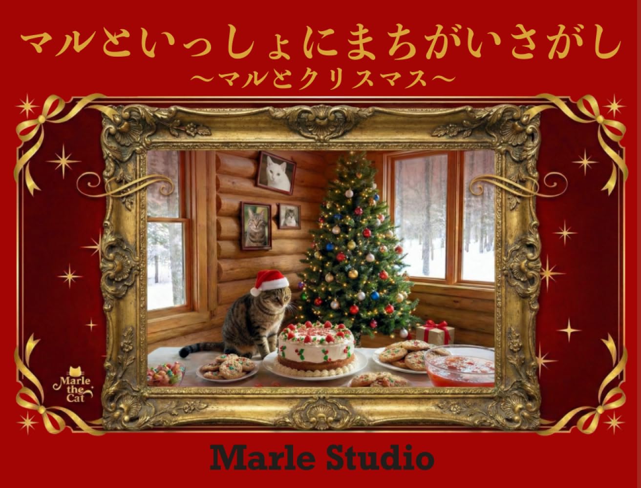 マルといっしょにまちがいさがし~マルとクリスマス~