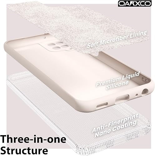 Miniatura 5 de oakxco Funda para teléfono Samsung Galaxy A12 con agarre de silicona líquida, bonita funda de gel TPU suave y delgada para mujeres y niñas, diseño