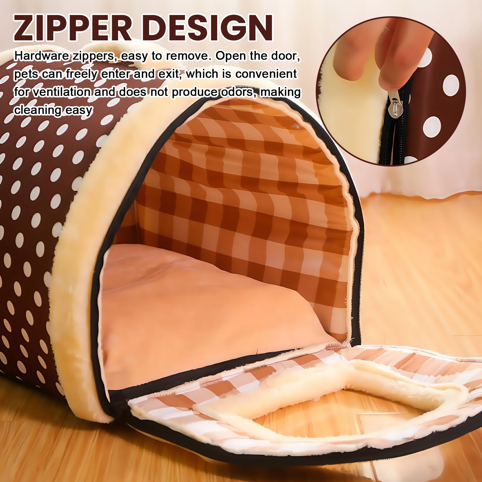 Niche D'intérieur Pour Chien - Habitat Du Chien - Pink-M 33X33X36CM