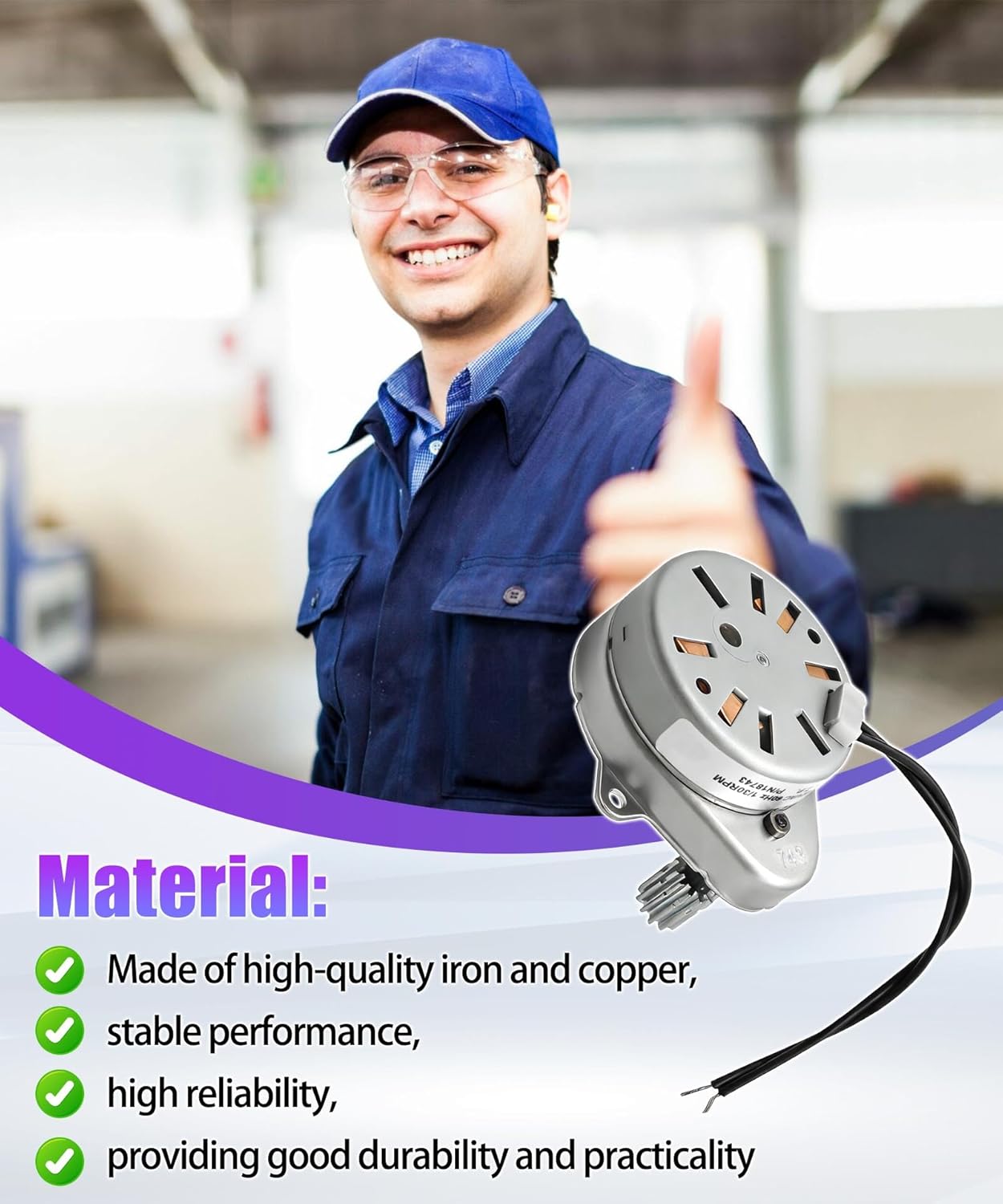 18743 18743-1 Timer Motor Compatible with Fleck 5600 2500 2510 2750 9000 9100 9500 3200 3210 Control Valve with Mounting Screws Replace 18743-1 13400 13944 11384 18743-2