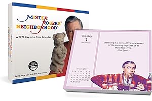 2024 Mister Rogers Day-at-a-Time Box Calendar: Daily Encouragement and Inspiration