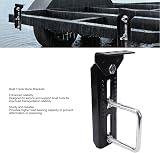 CFTGIW Boat Trailer Bunk Brackets High Strength Metal Bunk Bracket Kit for 1.5in X 3in 2in X 3in 3in 3in Boat Trailer Crossmembers - 6