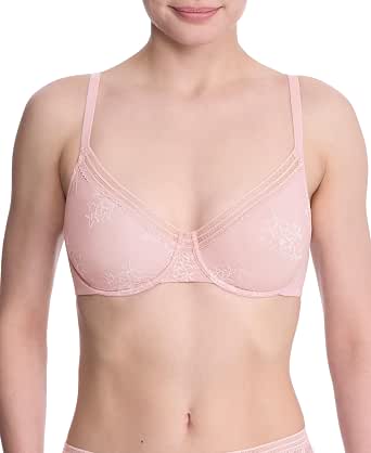 Natori Women's Plush Romance Balconette Bra – Soft Lace Underwire Bra - View #7