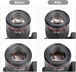 Zacro 71-in-1 Professional Camera Cleaning Kit for DSLR Cameras (Canon, Nikon,Sony) with Air Blower, Lens Pen, Detergent, Microfiber Cloth, Dust Removal Brush, Cleanser Solution, Carry Case