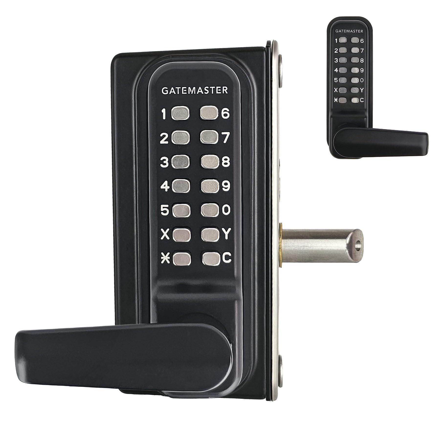 Gatemaster Wooden Gate Digital Double SL2.0 RR LH