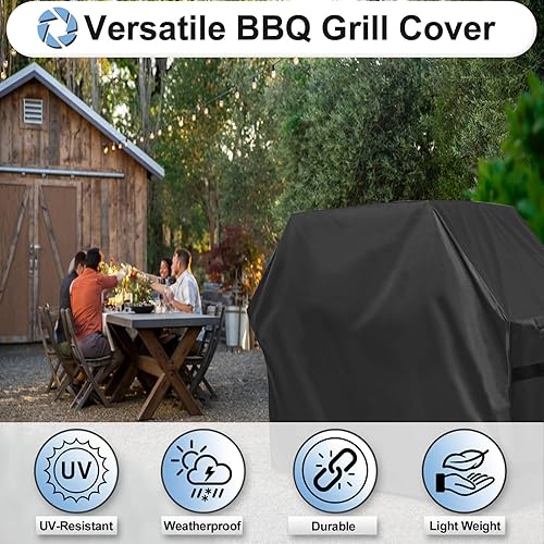 Miniatura 3 de OutdoorLines Cubierta impermeable resistente para parrilla de barbacoa  Cubiertas universales para parrilla de barbacoa resistente a los rayos UV