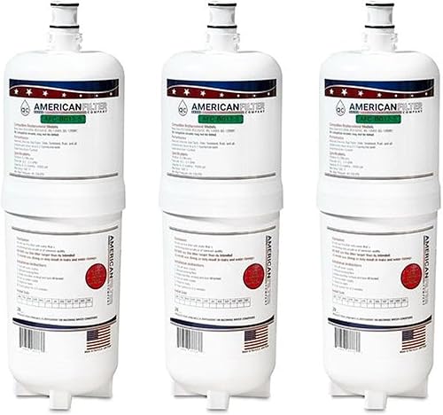 Paquete de 3 cartuchos de filtro de agua de repuesto AFC-BG12-S, compatibles con Body Glove (R) BG12000
