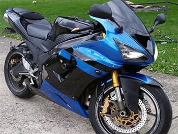 Amazon.com: US STOCK Blue Black Fairing Fit for Kawasaki Ninja