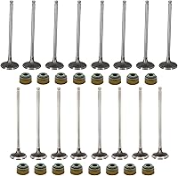 Waltyotur Intake & Exhaust Valves for Subaru Impreza Legacy Forester Outback Baja SOHC 1999-2010 - Premium Replacement