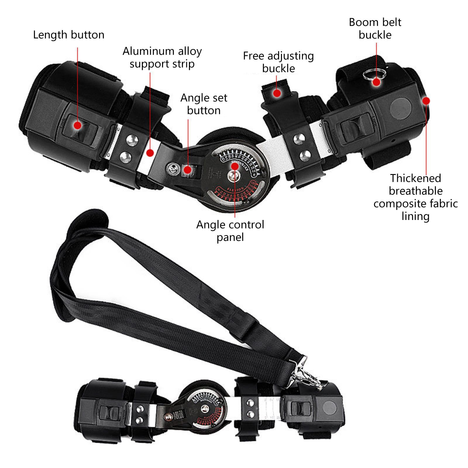 Gomito Immobilizzatore Brace Rimovibile Lungo Gomito Cast Avambraccio Ortesi Stecca Per Sollievo Del Braccio Gomito Stabilizzatori Brace