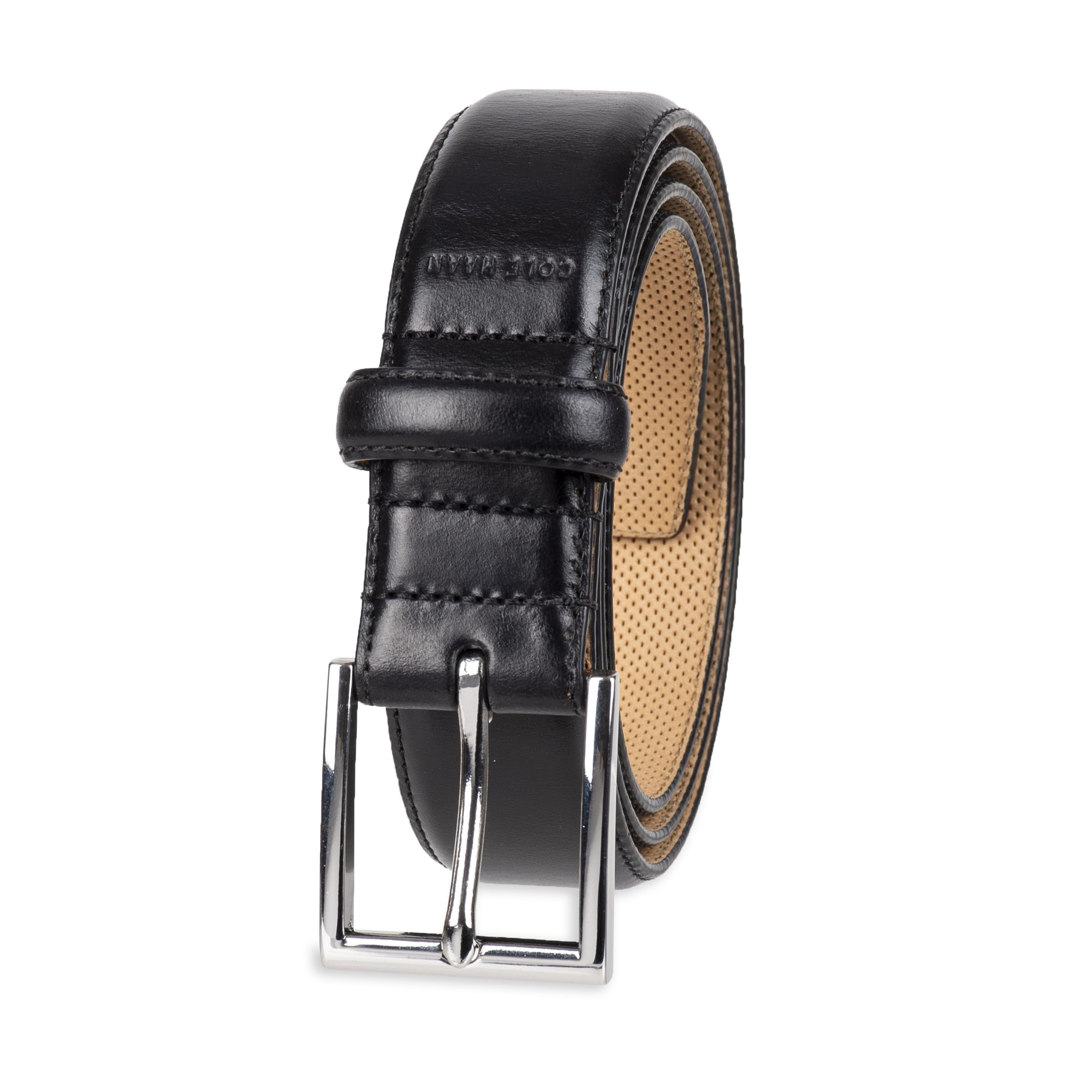 Cole Haan Black Leather Dress Belt
