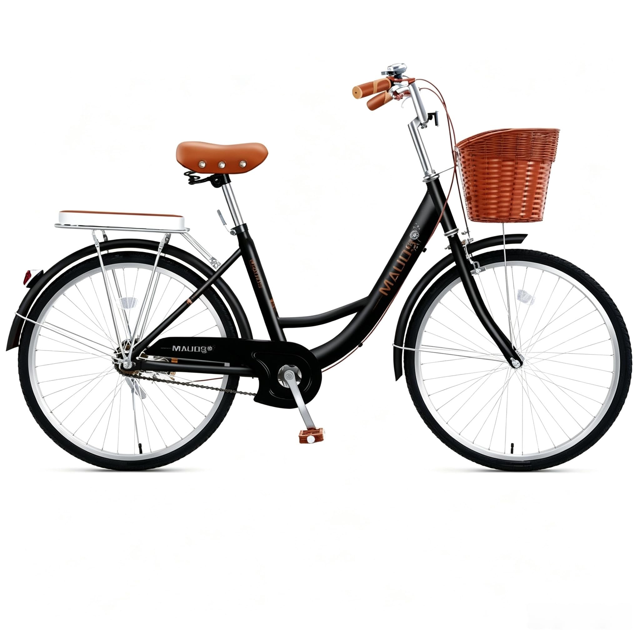 Amazon | シティサイクル 22/24/26 インチ 通勤自転車 通学自転車 カゴ