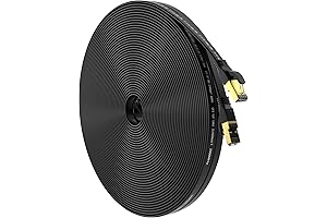 High-Speed Cat 8 Ethernet Cable 100ft for Seamless Connectivity