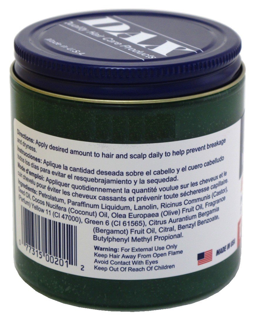 Dax Pomade (Bergamot) 7.5 Ounce Jar (221ml) (2 Pack)