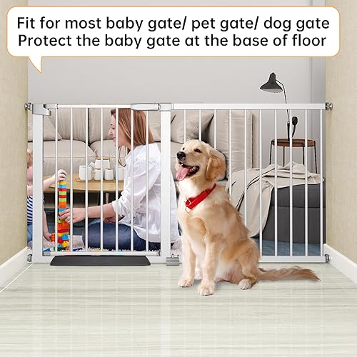 Miniatura 6 de 2 rampas de umbral, puerta de bebé, pedal de seguridad, juego de accesorios de puerta de plástico, triángulo de plástico, accesorios de refuerzo