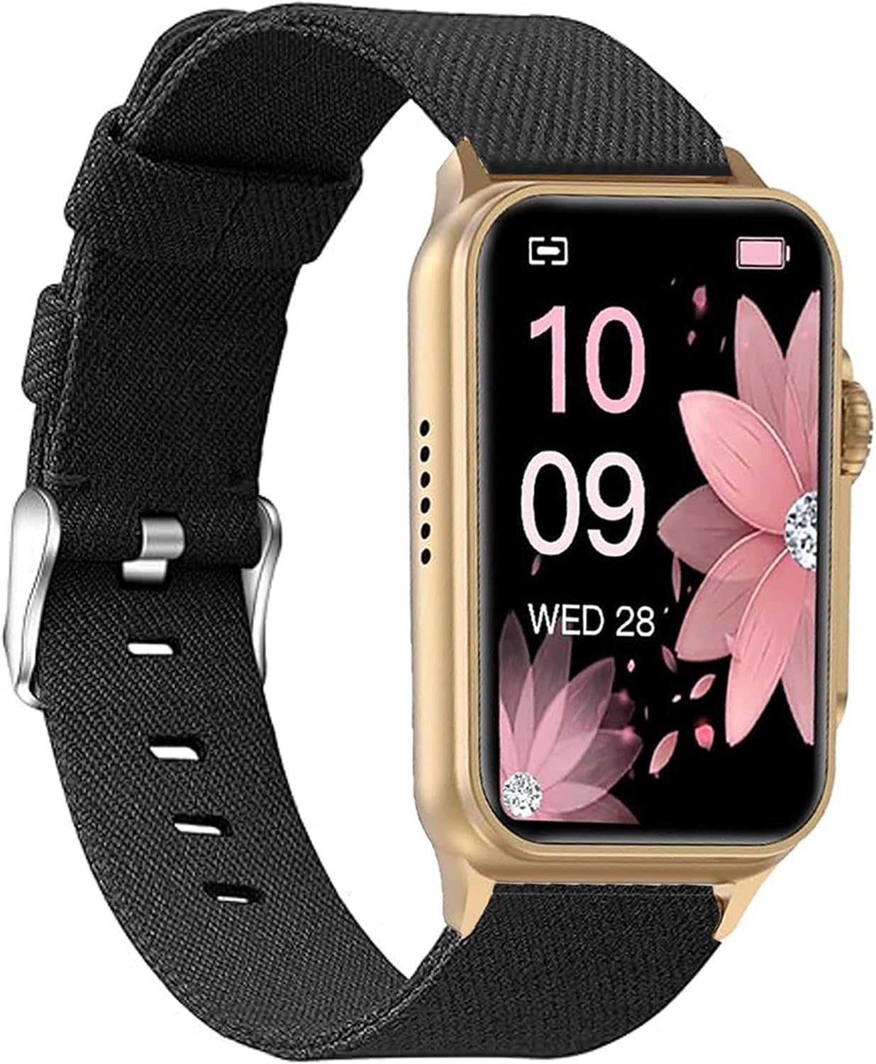 Compatible for FITVII Smart Watch Bands, 18mm, 20mm, 22mm Breathable Nylon Woven Fabric Replacement Accessory Strap Compatible for FITVII HM57, HM78, HM68, HM21, H56, H86 Smart Watch Fitness Tracker