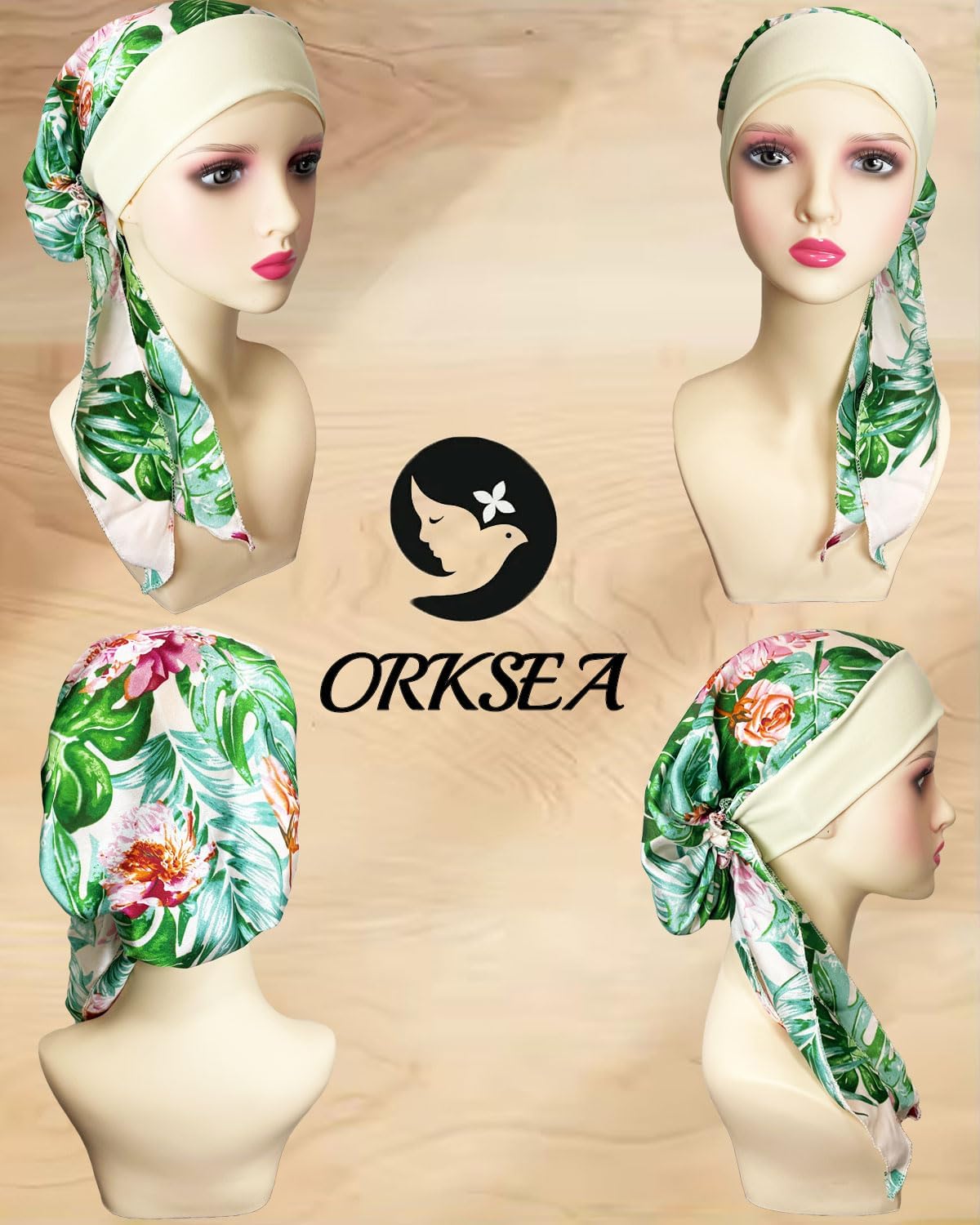 Chemo Headwear for Women Head Scarf Headwraps Silky Soft Turbans for Women Cancer Hats Chemo Beanie Coverings Scarves - Image 2