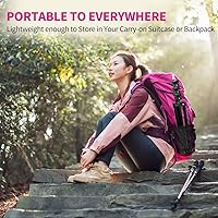 Vista 5 de Trípode para cámara, trípode ligero con placas de liberación rápida y soporte para teléfono para cámara DSLR, teléfono celular, Canon, Nikon, Sony