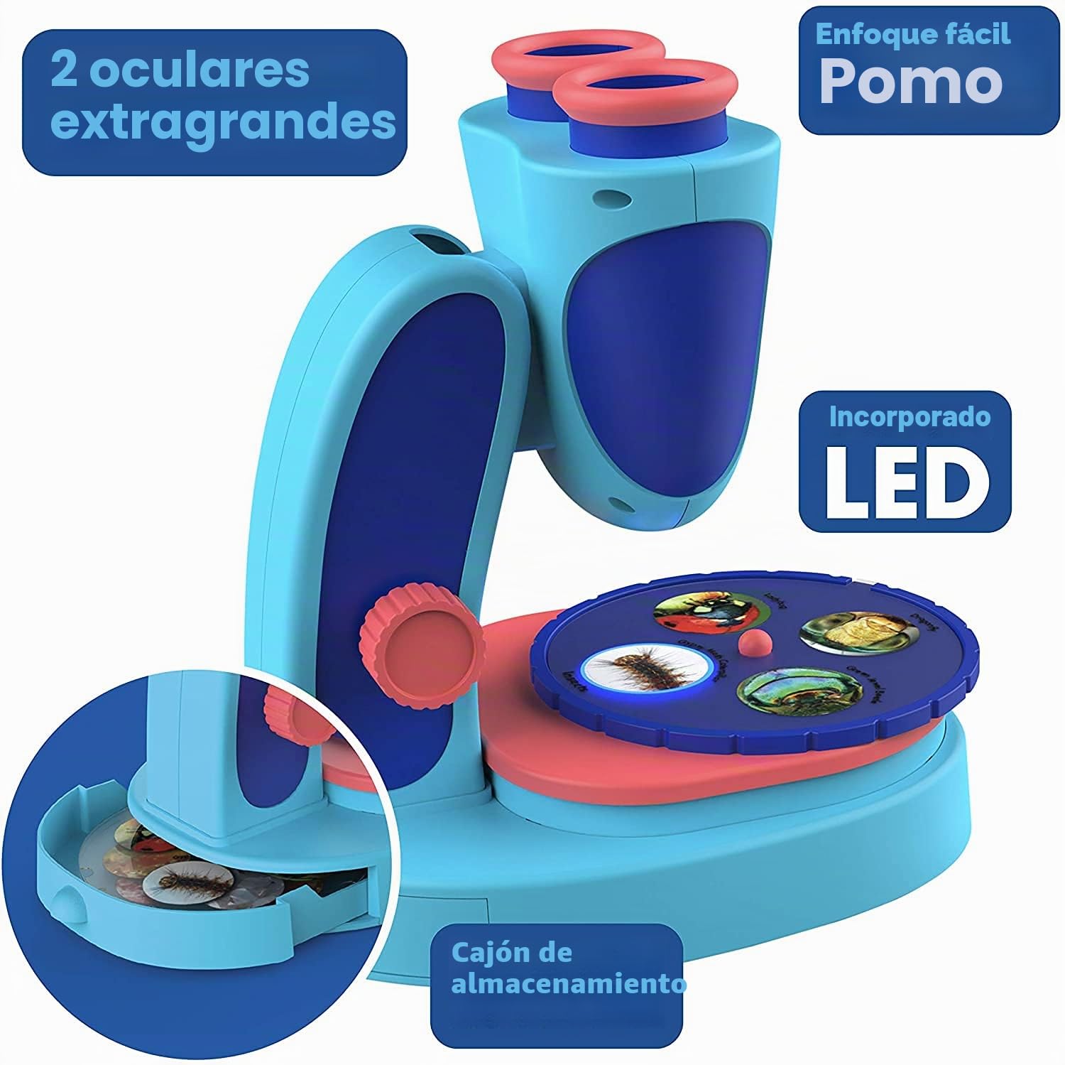 Learning Resources Microscopio KidScope GeoSafari Jr
