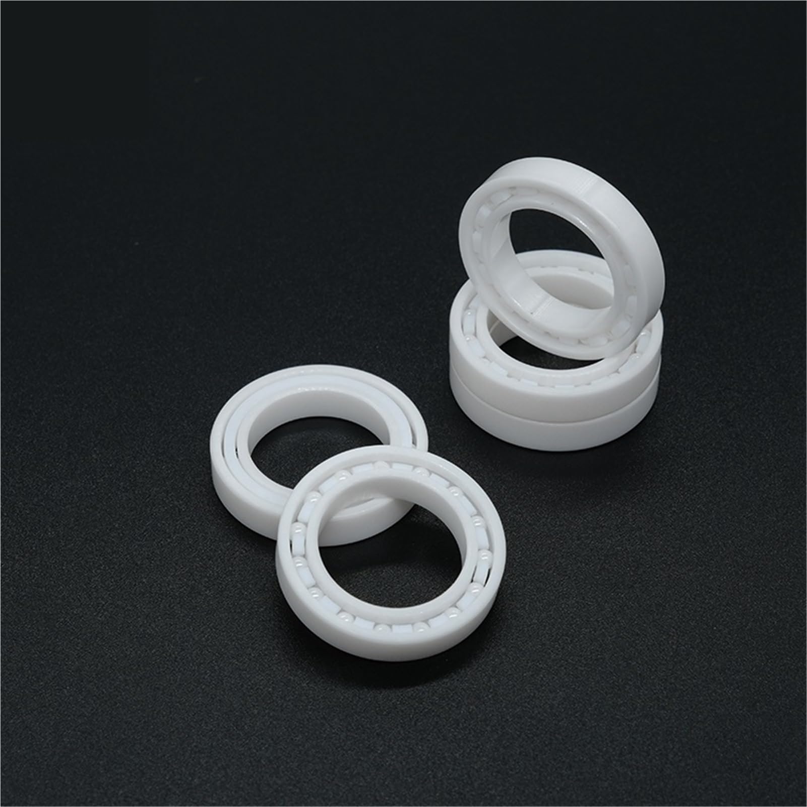 Cojinetes de bolas de ranura profunda 10PC 6803 CE 17x26x5mm Rodamiento de bolas de alta precisión Rodamiento de cerámica ZrO2 completo Rodamiento de cerámica de rodillos de alta velocidad micro