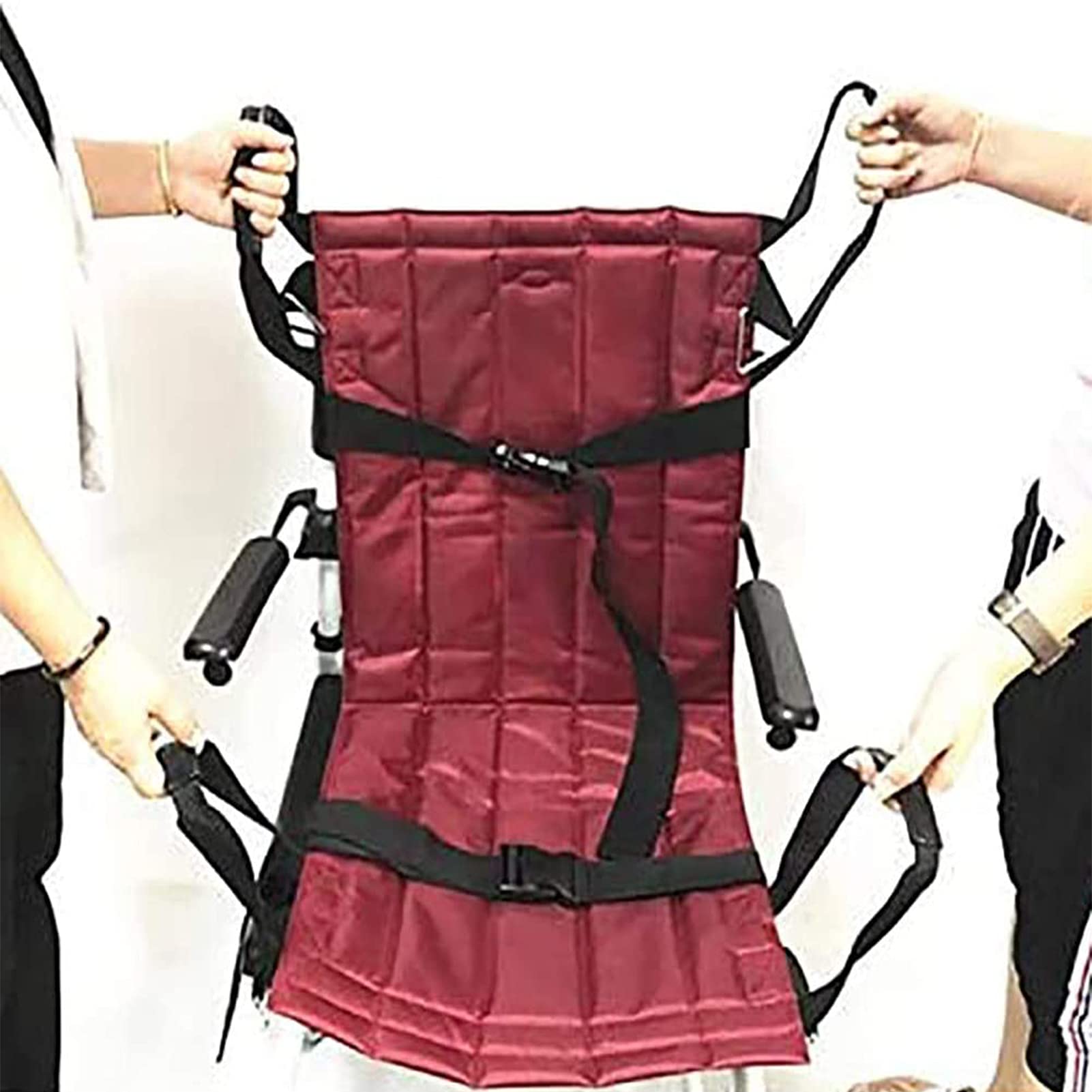 Cintura di trasferimento per Imbracatura per Sollevamento paziente Cintura di trasferimento per tavola Scorrevole, Tappetino Protettivo per Letto ospedaliero Scorrevole con Maniglie per incontinenza