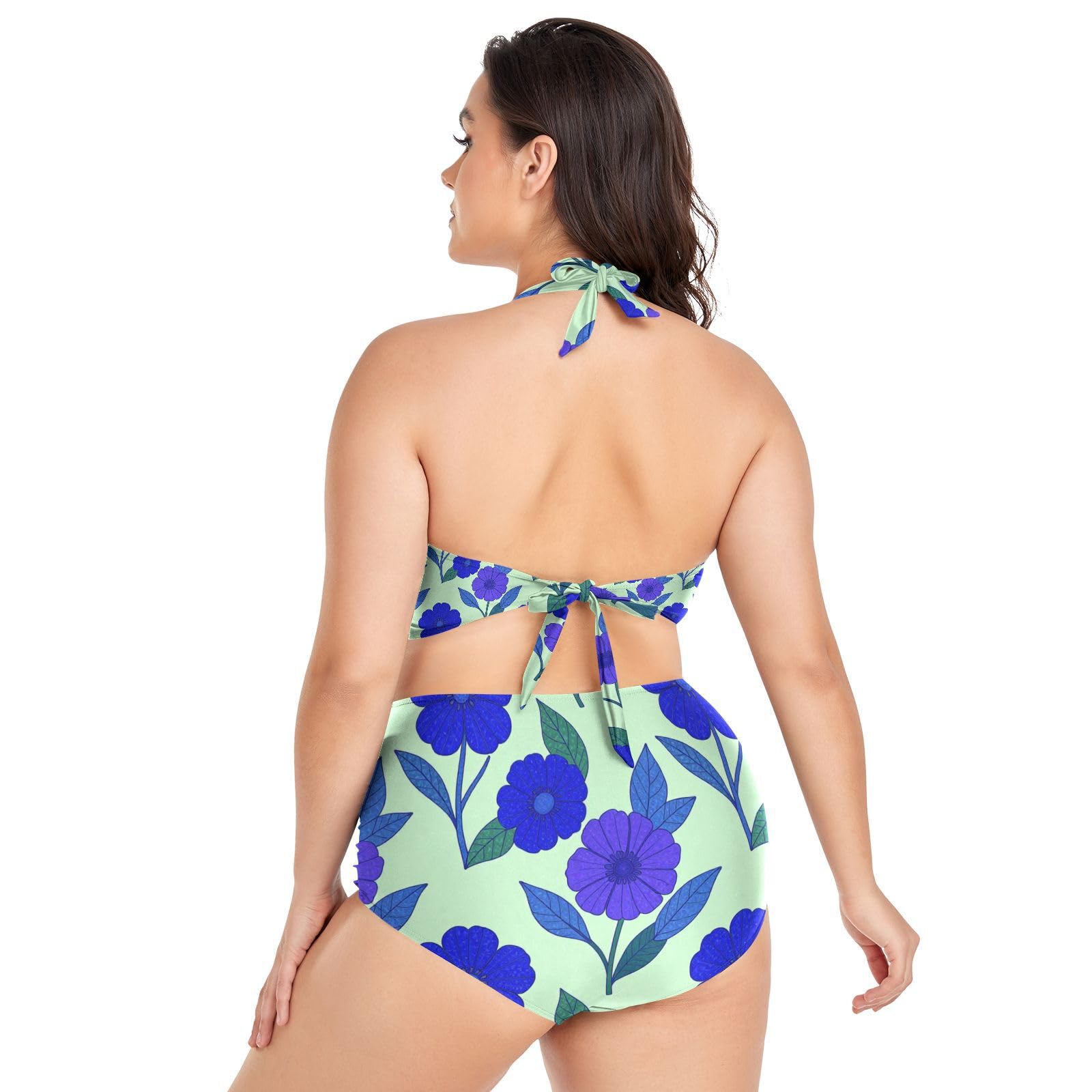FRODOTGV Costumi da bagno da donna curvy, da L a 4XL