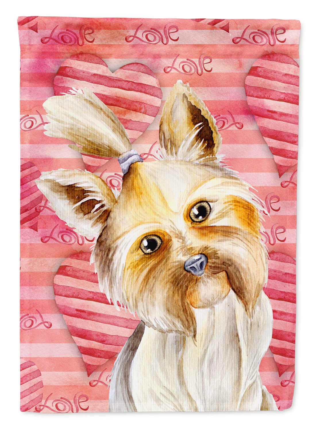 Yorkshire Terrier Love Flag grand drapeau pour illuminer votre terrasse