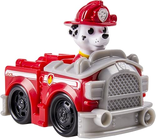 Nickelodeon Paw Patrol Racers MARSHALL coche de bomberos vehículo de la