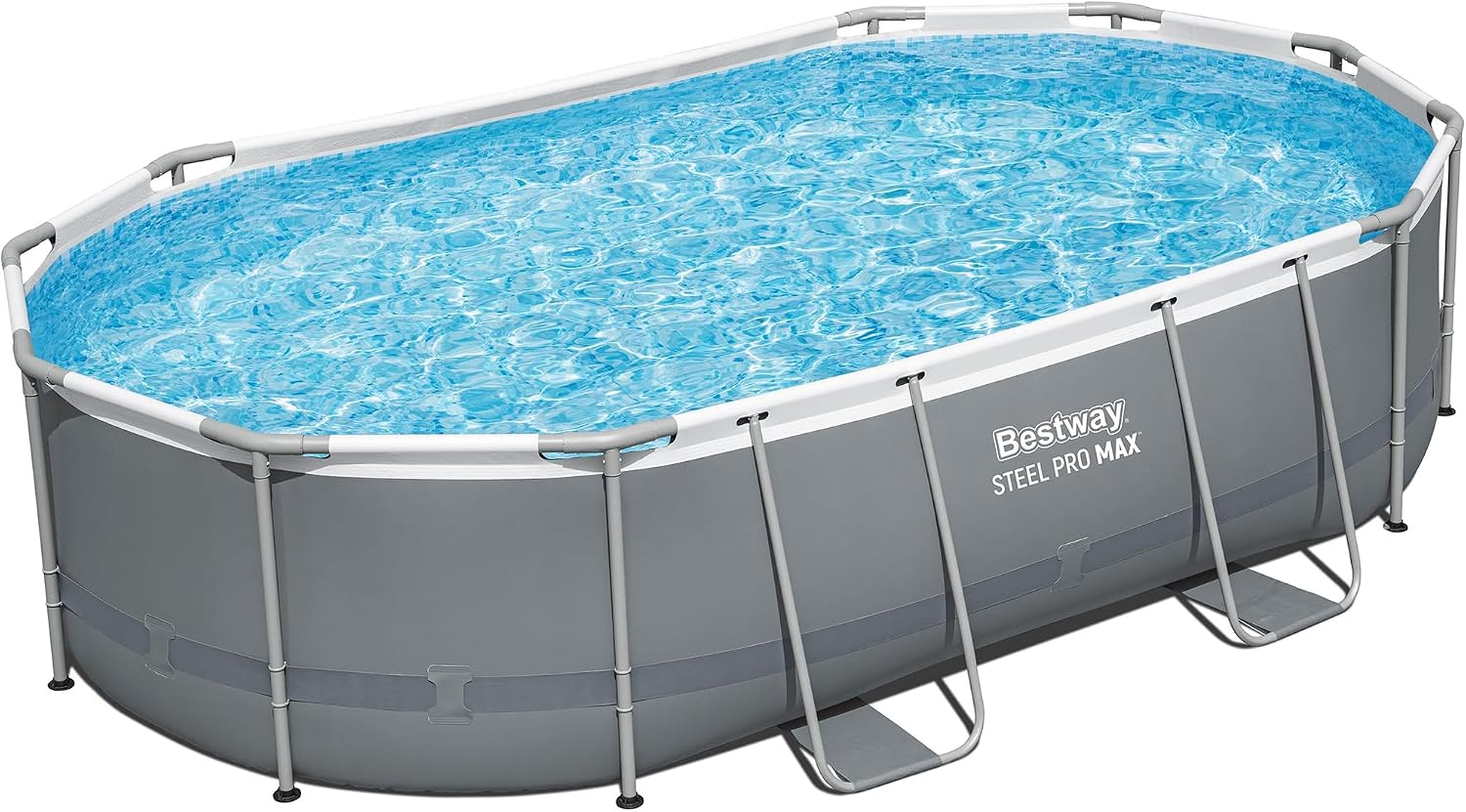 Bestway Steel Pro MAX 16x10x42 Oval Above Ground Pool Review: Durable Backyard Family Pool Set
