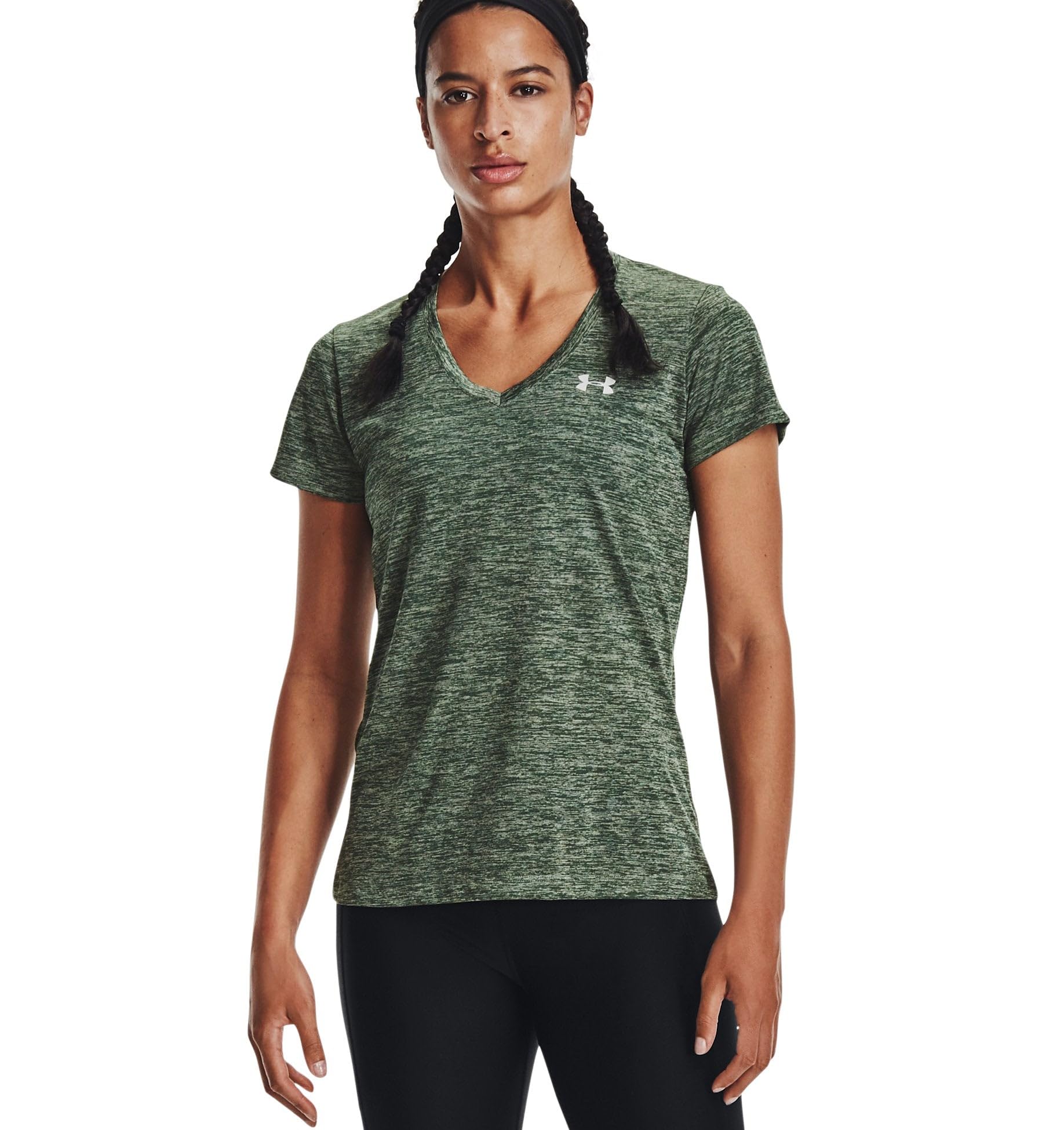 Under Armour Women's UA Tech™ Twist V-Neck Short Sleeve Tech SSV- Twist Mujer (Pack de 1) — view 84