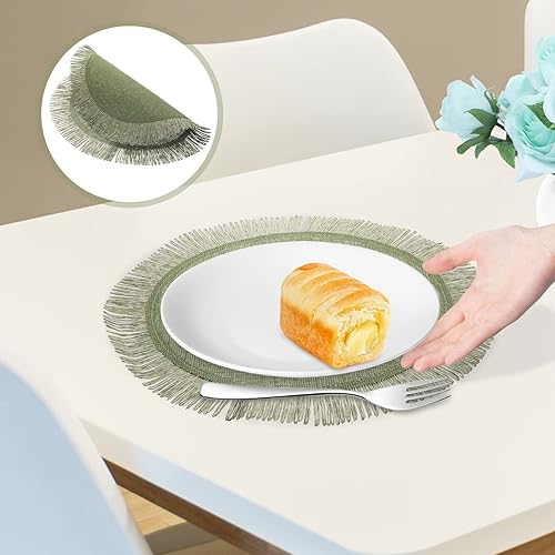 Miniatura 7 de Taza de té con aislamiento para decoración de tazas de vacaciones, cocina, hogar, arpillera, yute, café, adorno de vacaciones, cáñamo, pequeñas