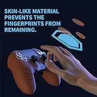 Vista 101 de PlayVital 3D Studded Edition Anti-Slip Silicone Cover Case for ps5 Edge Controller, Soft Rubber Protector Skin for ps5 Edge Wireless Controller with