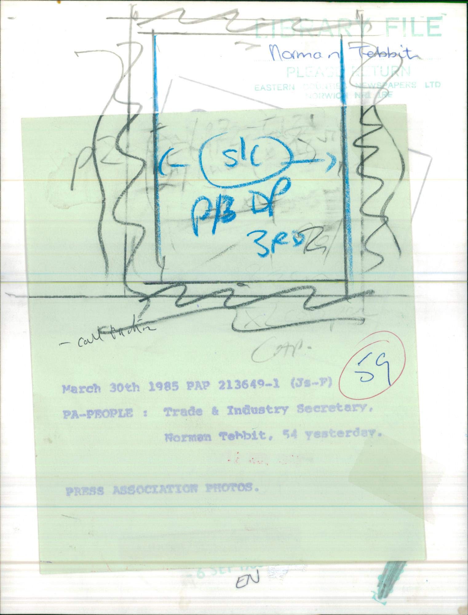 Conservative Norman Tebbit - Vintage Press Photo : Amazon.co.uk: Home &  Kitchen