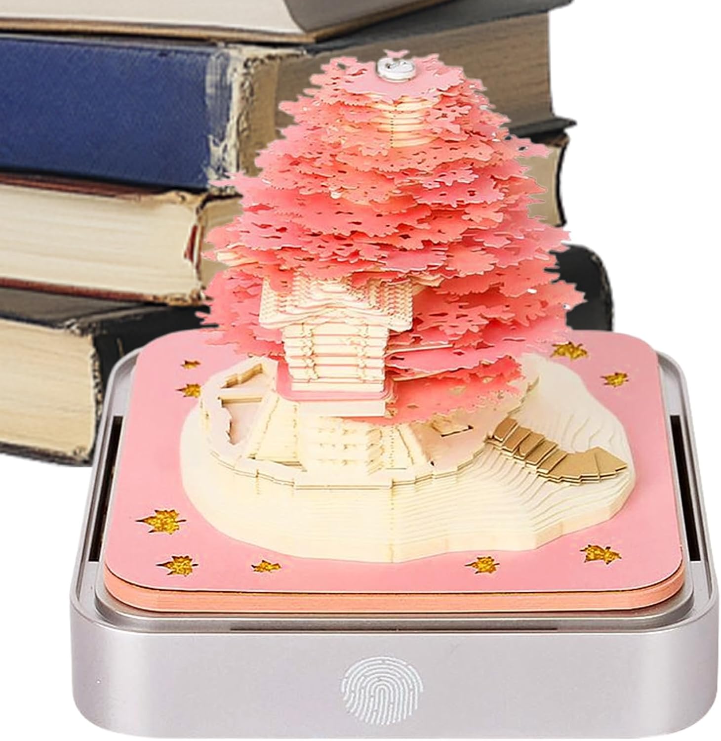 3D Calendar 2026-2026 Desk Calendar Flower Paper Art Notepad - Memo Pad ...