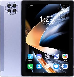 10. Tablet de 1 Polegada, Suporte de Carregamento Rápido Azul 2 Em 1 Tablet CPU de 8 Núcleos, 12 (plugue americano)