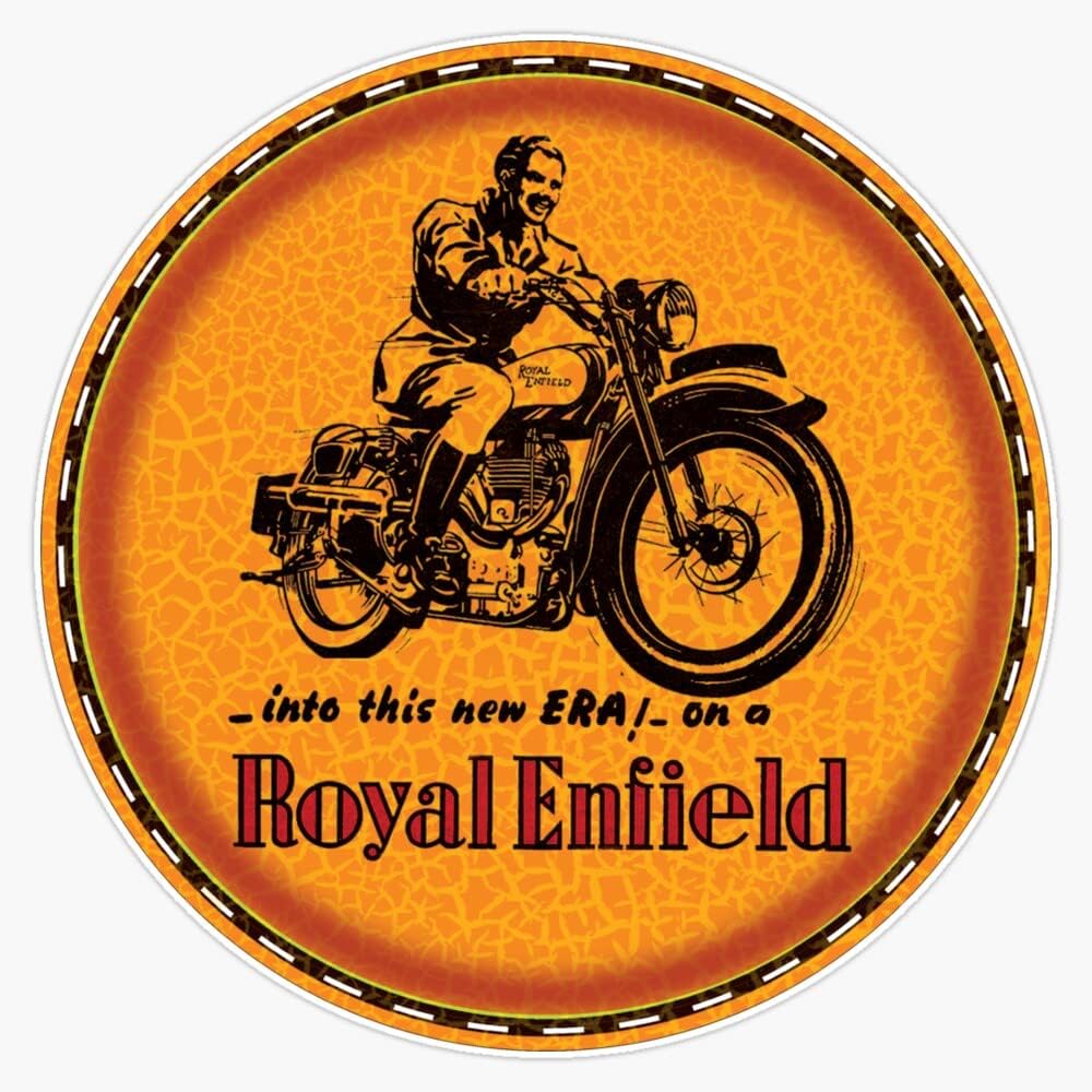 Royal Enfield Motorcycles Sticker Bumper Sticker Vinyl Decal 5''