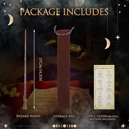 Miniatura 3 de Varita mágica de mago para niños, accesorios de disfraz de fiesta de cosplay, ramita