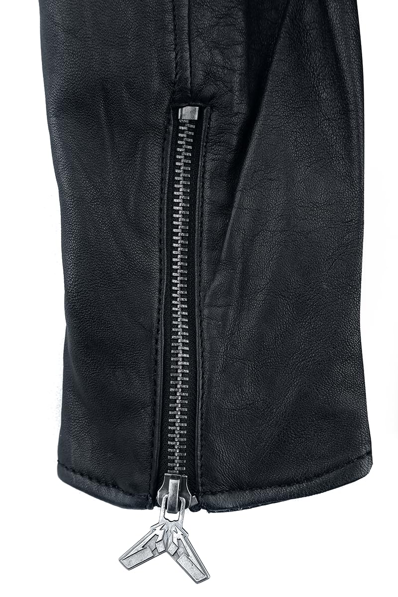 Metallica Ride The Lightning Männer Lederjacke schwarz Band-Merch, Bands