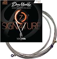Dean Markley Cordas De Guitarra Elétrica Nickelsteel Signature Series, 10-56, 2503C, Regular 7 Cordas