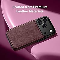 Vista 324 de LETO para iPhone 15 Pro Funda tipo cartera - Tapa tipo folio con patada - Diseños de moda - Tarjetero - Funda protectora para mujeres y niñas - 6.1
