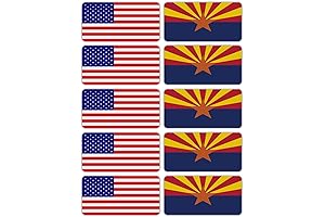 Premium Reflective 3M Flags (10-Pack) | Essential Safety Decals for All Surfaces